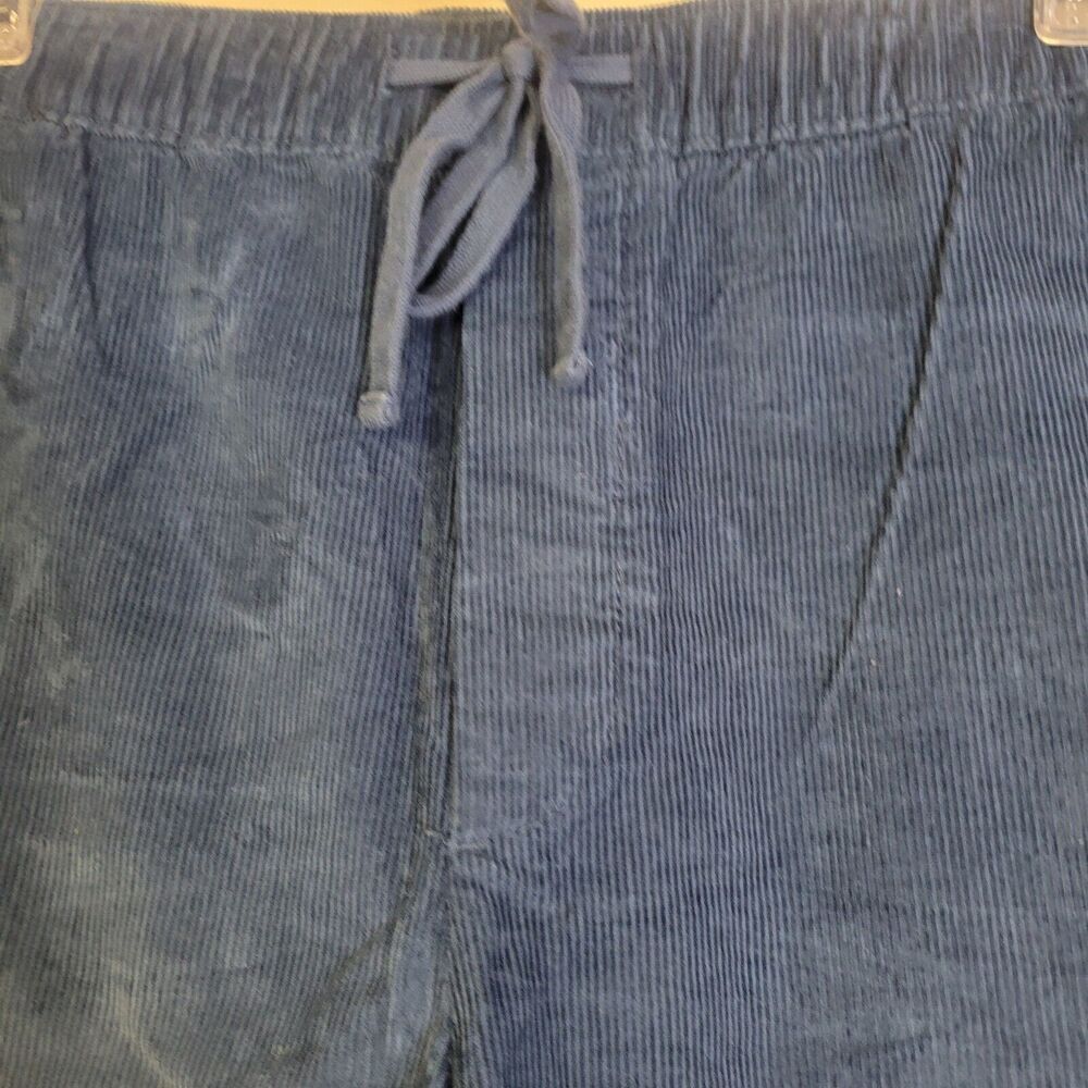 Banana‎ Republic XL Corduroy Shorts Men Pull On Blue Drawstring Cotton 7'' - Picture 5 of 6
